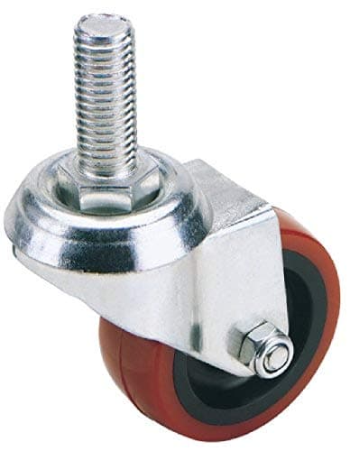 Image of Draper 65515 75 mm-Diameter Polyurethane Castor Bolt Fixing,Blue