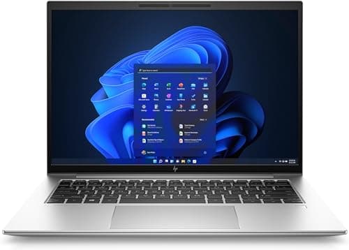 Image of HP EliteBook 840 G9 14” FHD+, i7-1255U (10 Cores), 1TB PCIe Gen 4.0x4 NVMe, 16GB DDR5, Wolf Security, Smartcard Reader, Iris Xe Graphics, WIFI 6E & BT 5.2, UK Backlit Keys, Windows 11 Pro (Renewed)