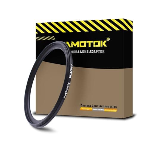 Image of 62mm Lens to 55mm Camera Lens Adapter,62mm-55mm Filter Step-Down Ring,Compatible All 55mm Filter Accessory.Made from CNC Machined