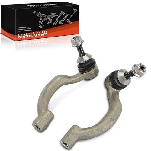 Image of Frankberg 2x Tie Rod End Track Rod End Front Left Right Compatible with XF X250 XF Sportbrake X250 XK Coupe X150 XK Cabriolet X150 Replace# 48111,TO24022