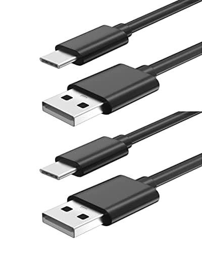Image of Artion 2 Pack Fast Charger Cable for PS5 Controller, USB Type C Charging Lead for Xbox-Series X/S Controller(1M)