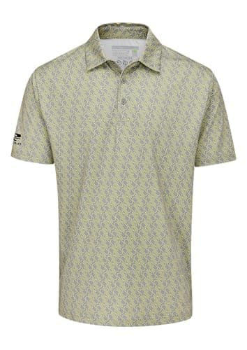 Image of Stuburt Falcon Men's Golf Classic Fit Short Sleeve Polo Shirt, Ash, XXX-Large