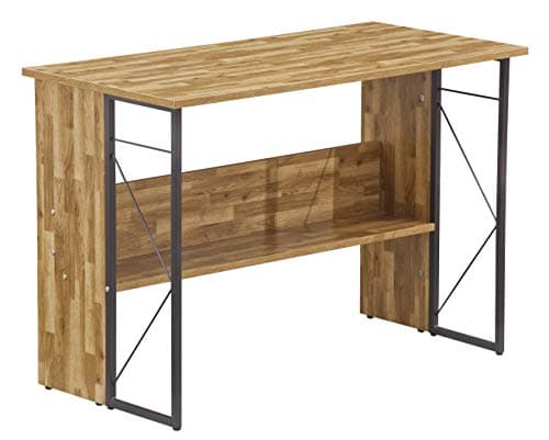 Image of Alphason,AW3524,Rhodes Walnut and Grey desk,Walnut and Grey,760x1000x550mm