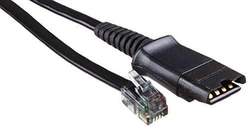 Image of Plantronics U10P 27190-01 Cable, Black