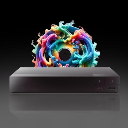 Image of MULTIREGION Blu-ray Player Compatible with Sony BDPS1700 2D - LAN (No WiFi) All Zone Code Free Blu-Ray Regions A, B & C DVD Regions 1-8 BDP-S1700 No Apps