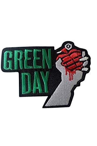 Image of Green Day 105 Cm Patch Badge Embroidered Iron on Applique Souvenir Accessory