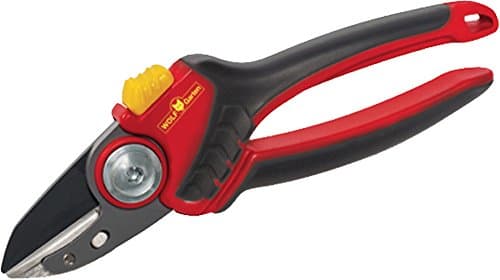 Image of New Wolf-Garten Large Soft Grip Anvil Secateurs 25mm RS4000 Garden Pruners