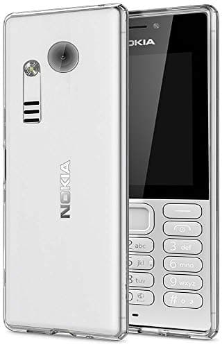 Image of Shieranlee Case for nokia 216,Clear Transparent Ultra Slim Protective Shockproof Back TPU Silicone Gel Case Cover for Nokia 216 Single SIM Mobile Phone