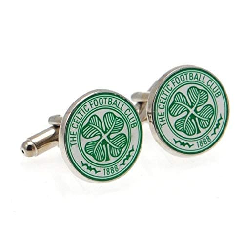 Image of Celtic FC Cufflinks (One Size) (Green)