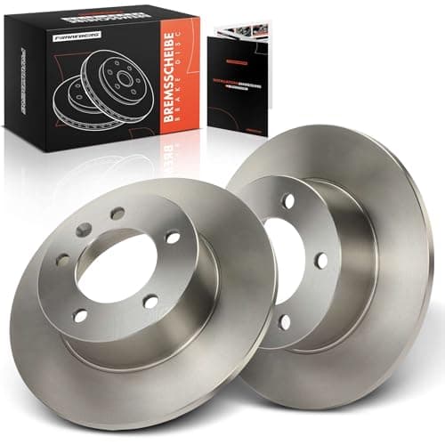 Image of Frankberg Brake Disc Set incl. 2x Discs Rear Solid Ø305mm Compatible with Master III Bus JV Movano B Bus X62 NV400 Bus X62 X62B Replace# 4320600Q0A