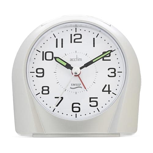 Image of acctim 14117 Europa silence tick alarm clock