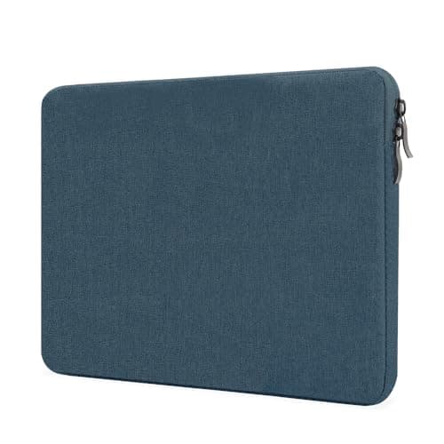 Image of ProElife 13-Inch Laptop Sleeve Case for MacBook Neo 13 inch A18 Pro (2026), 2026-2024 MacBook Air 13.6 inch M5 M4 M3 A3449/A3240 Accessory Water-resistant Bag Travelling Carry Case (Navy Blue)