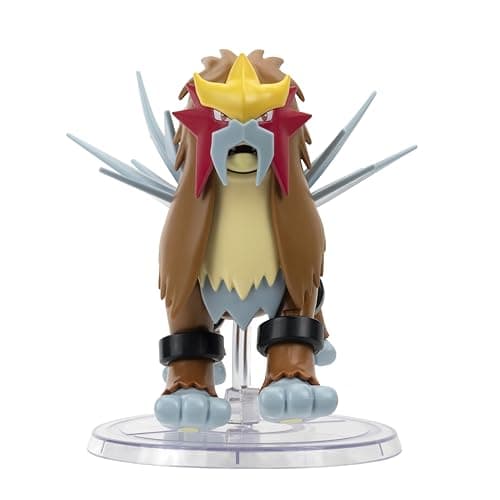 Image of Pokémon Select Entei - 6-Inch Super-Articulated Figure with Over 15 Points of Articulation