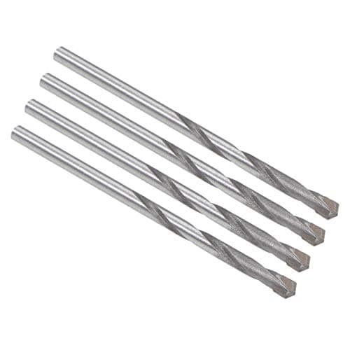 Image of sourcing map Cemented Carbide Twist Drill Bits 3.2mm Metal Drill Cutter for Stainless Steel Copper Aluminum Zinc Alloy Iron 4 Pcs