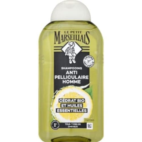 Image of Le Petit Marseillais Micellar Shampoo Anti-Dandruff Infusion Essential Oils and Cedar Organic 250ml