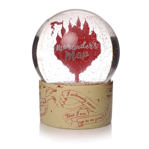 Image of Half Moon Bay | Harry Potter | Marauder's Map Snow Globe (65mm) | Official Merchandise | Small gift