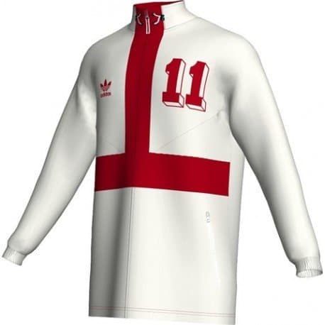 Image of adidas England Jacket Originals, Size S, Colour White