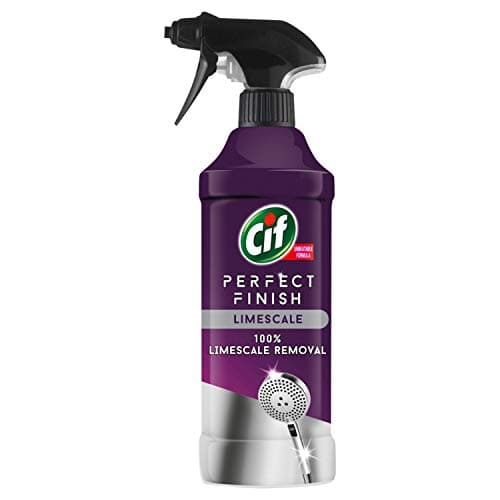 Image of Cif Perfect Finish Limescale Specialist Cleaner Spray 100% limescale removal multi-purpose cleaner 435 ml