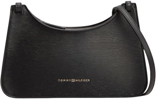 Image of Tommy Hilfiger Women's Th Modern Crossover AW0AW18619 Crossover, BLACK (Black), One Size