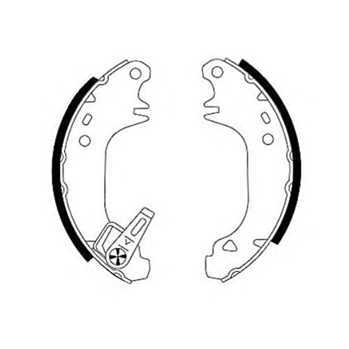 Image of MINTEX MFR278 Brake Shoe Set