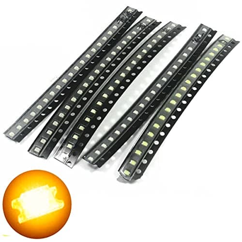 Image of UMTMedia® 0805, Orange, 100 SMD/SMT LED's - 0402, 0603, 0805, 1206 -