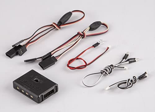 Image of Killerbody RC Car LED Light Unit W/Control Box 5 - 4x3mm LEDs, 1x5mm LED