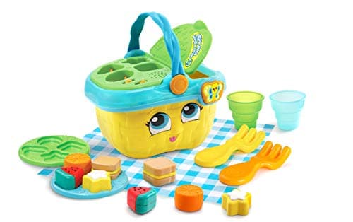 Image of LeapFrog Shapes & Sharing Picnic Basket, Yellow