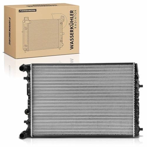 Image of Frankberg Engine Radiator Compatible with Ibiza III 6L1 2002-2009 Fabia I 6Y2 1999-2008 Fabia II 542 2006-2014 Polo 9A 9N 2001-2009 R.o.o.m.s.t.e.r 5J 2006-2015 Replace# 6Q0121253L