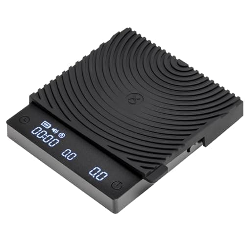 Image of TIMEMORE Basic Mini Coffee Scale with Timer, Multifunction Electronic Espresso Scale, Ultra Thin and LightMini Digital Food Kitchen Scale for Baking, Cooking， (Black Mini)