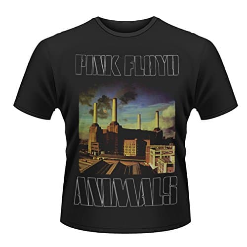 Image of Plastic Head Men's Pink Floyd Animals Short Sleeve T-Shirt, Black, XX-Large