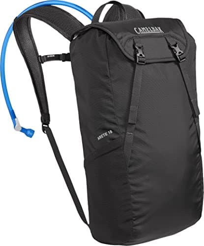 Image of CamelBak Arete 18 Hydration Backpack for Hiking, 50oz, Black/Reflective