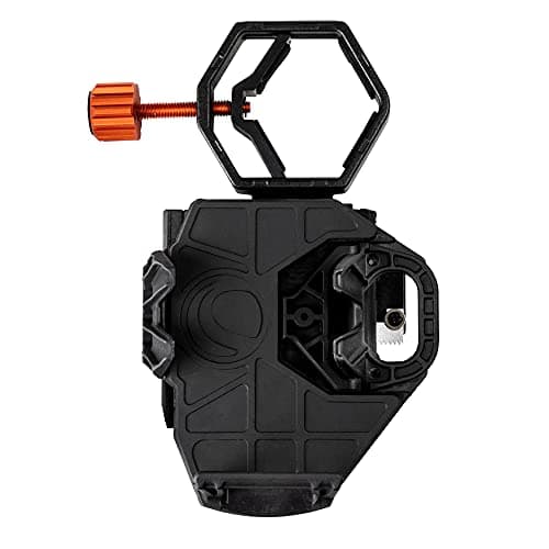 Image of Celestron 81036 NexGO 2-Axis Universal Digiscoping and Astroimaging Smartphone Adapter - Connects Your Smartphone Camera to an Optic Eyepiece to Capture Images and Video, Black