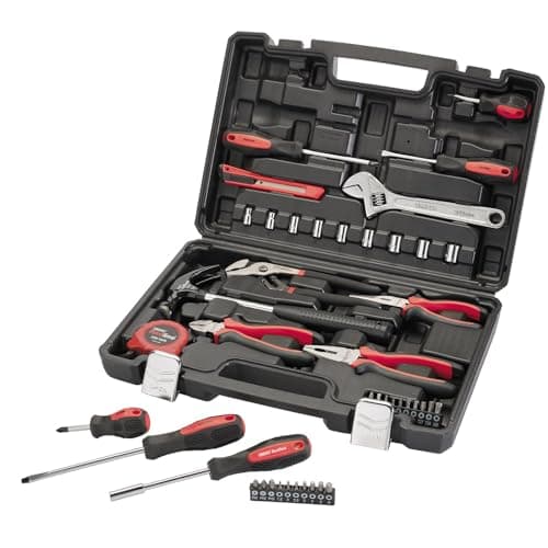 Image of Draper 70382 Redline Tool Kit (43 Piece), Red and Black