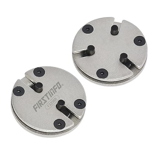 Image of FIRSTINFO F3298B Universal 2&3 Pin Adjustable Auto Disc Brake Pad Caliper Piston Wind/Rewind Back Replacement Tool, Work with Market Wrench