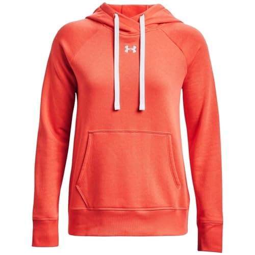 Image of Under Armour Women's Fleece Tops Ua Rival Fleece Hb Hoodie, ABN, 1356317-877, XL