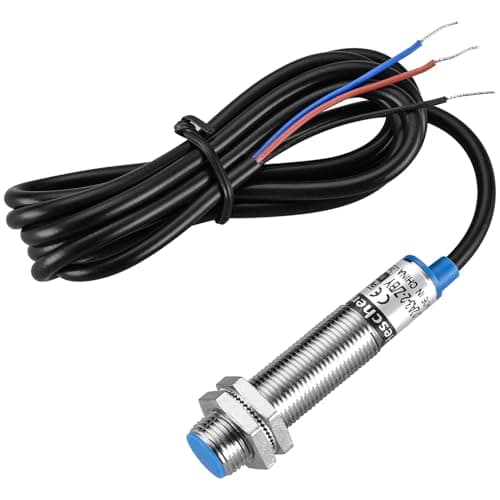 Image of Heschen M12 Inductive Proximity Sensor Switch Shield Type LJ12A3-2-Z/BY Detector 2mm 10-30VDC 200mA PNP Normally Open(NO) 3 Wire (1)