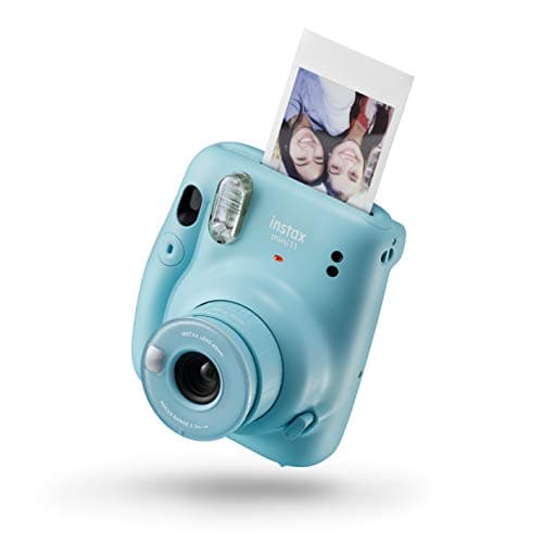 Image of Instax Mini 11instant Film Camera, Auto Exposure And Built-in Selfie Lens, SKY Blue