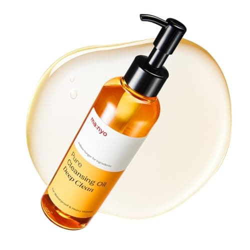 Image of MANYO Pure Cleansing Oil Korean Facial Cleanser, Blackhead Melting, Daily Makeup Removal with Argan Oil, Korean Skin care 6.76 fl oz (200ml)