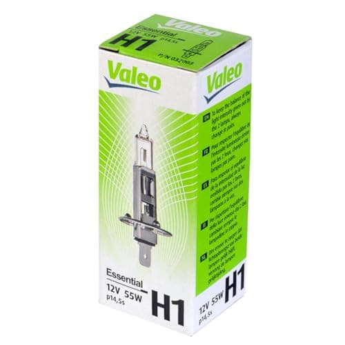 Image of Valeo Bulb Halogen ESSENTIAL reference 32003 H1 55W set of x1