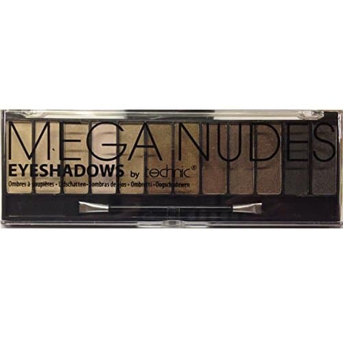 Image of Technic Mega Nudes Eyeshadow Palette With Applicator by Technic