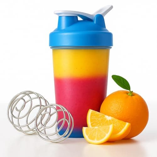 Image of 2 Pack Smoothie Shaker Mixer Balls - Stainless Steel 5cm Wire Whisk Balls for Smooth Protein Shakes, Smoothies and Supplements, Food Grade 304 Mixing Balls for Shaker Bottles, Gym, Home, On-the-Go Use