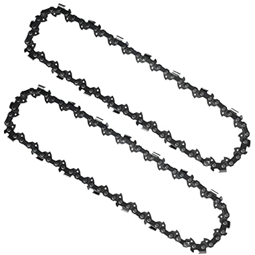 Image of Opuladuo 2X 8 Inch (20 cm) Pole Saw Chain for RYOBI ONE+ OPP1820 / RPP182020, Replacement Chain Saw Chains for Ryobi RY18CS20A-0 / P5452BTL