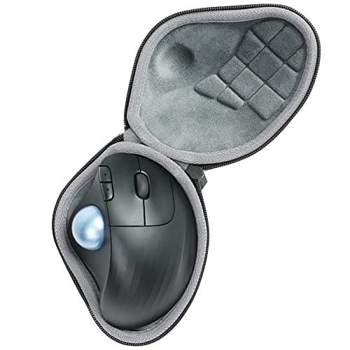 Image of co2CREA Hard Travel Case Replacement for Logitech Ergo M575S / M575 / M570 Advanced Wireless Trackball Mouse