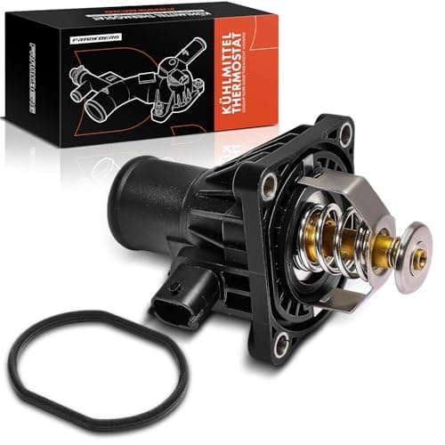 Image of Frankberg Engine Coolant thermostat Housing Compatible with Duster HS 1.5L Astra J P10 1.6L Logan MCV KS 1.5L Mokka/Mokka X J13 1.6L Insignia A G09 1.8L Replace# 25193683,1338373