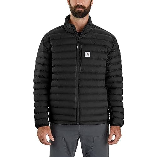 Image of Carhartt Carhartt Lwd Relaxed Fit Stretch Insulated Jacket Men Black L