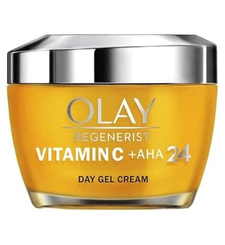 Image of Olay Regenerist AHA 24 + Vitamin C Day Cream (50 g), Gel Cream, with Niacinamide, Women's Face Cream, Anti-Ageing, Care for All Skin Types for Women, Radiant and Even Skin
