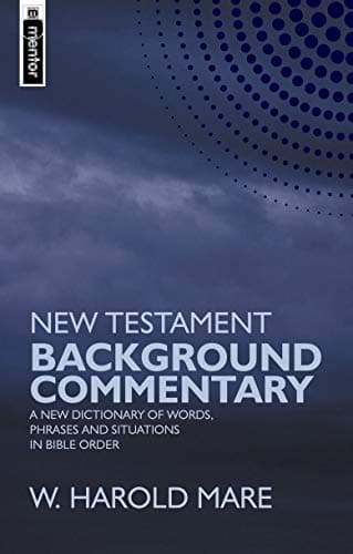 Image of New Testament Background Commentary: A New Dictionary of Words, Phrases and Situations in Bible Order