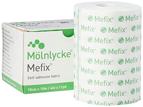 Image of Mefix 311000 Tape Medical Adhesive Soft Cloth, 10 cm x 10 m