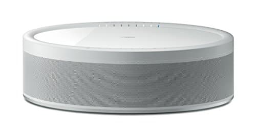 Image of YAMAHA Electronics MusicCast 50 Wireless Speaker WX-051 – Alexa Compatible Bluetooth Speaker with MusicCast Multi-Room Technology and built -In Streaming Services – White