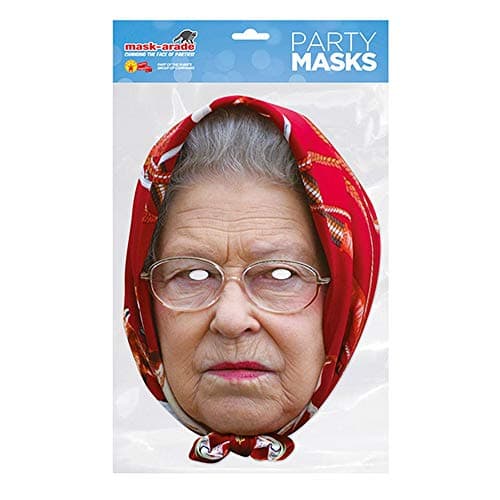 Image of Queen Elizabeth Mask, Face Mask